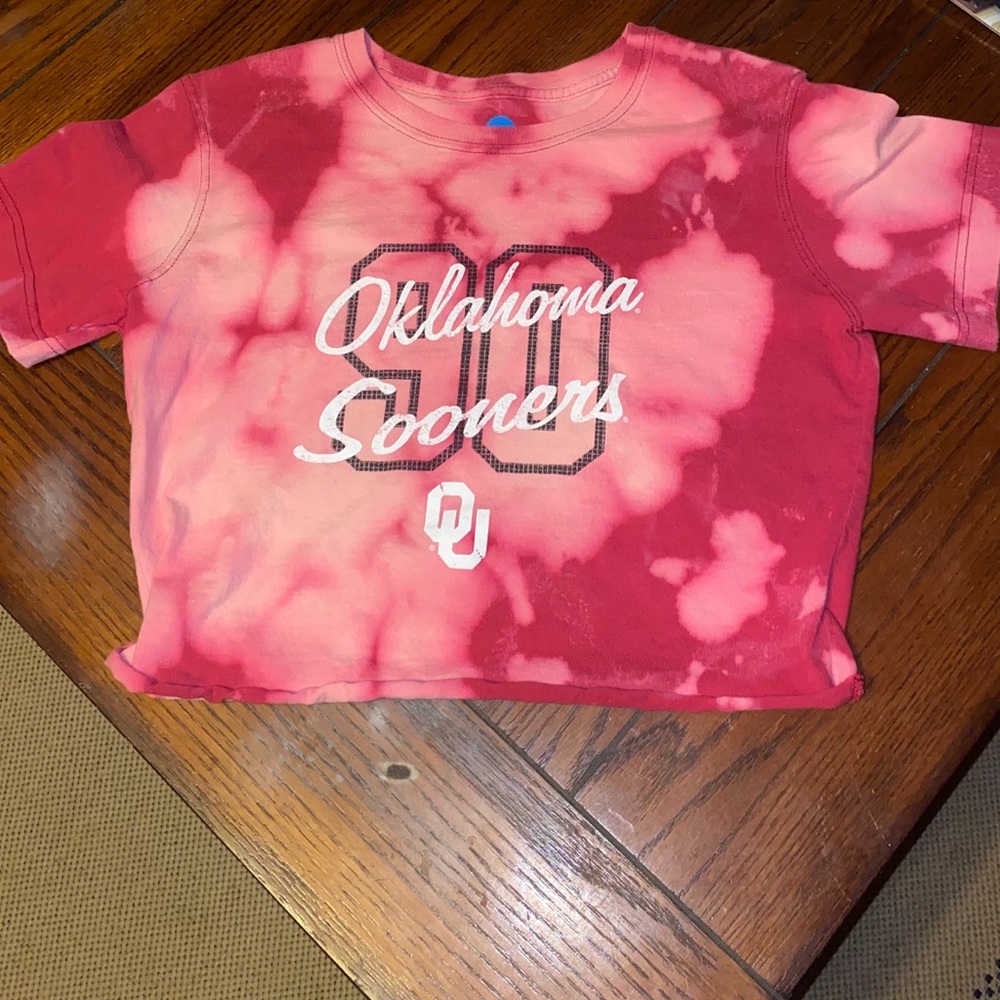 Bleached out crop Tee!